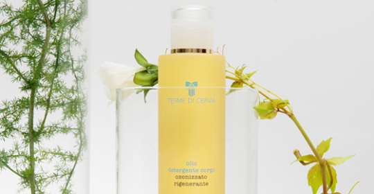 Il Nuovo Olio Lavante Ozonizzato Detergente Rigenerante delle Terme di Cervia